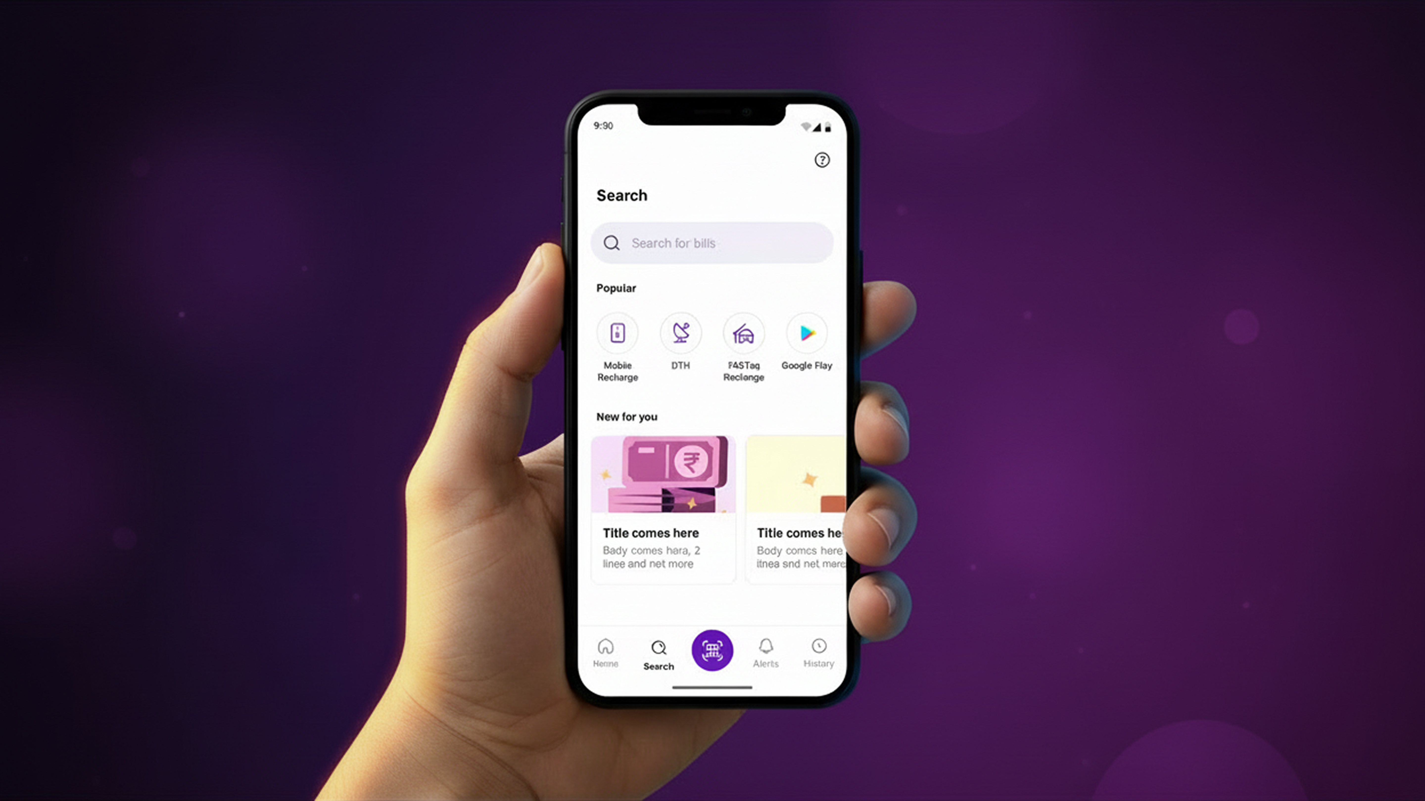 PhonePe search experience