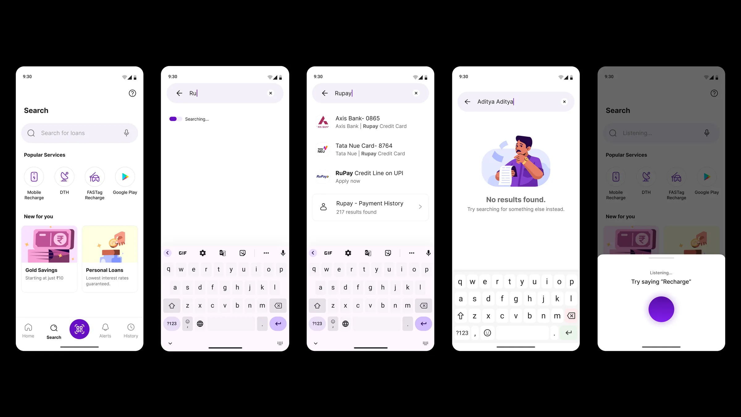 PhonePe's first in-app search experience