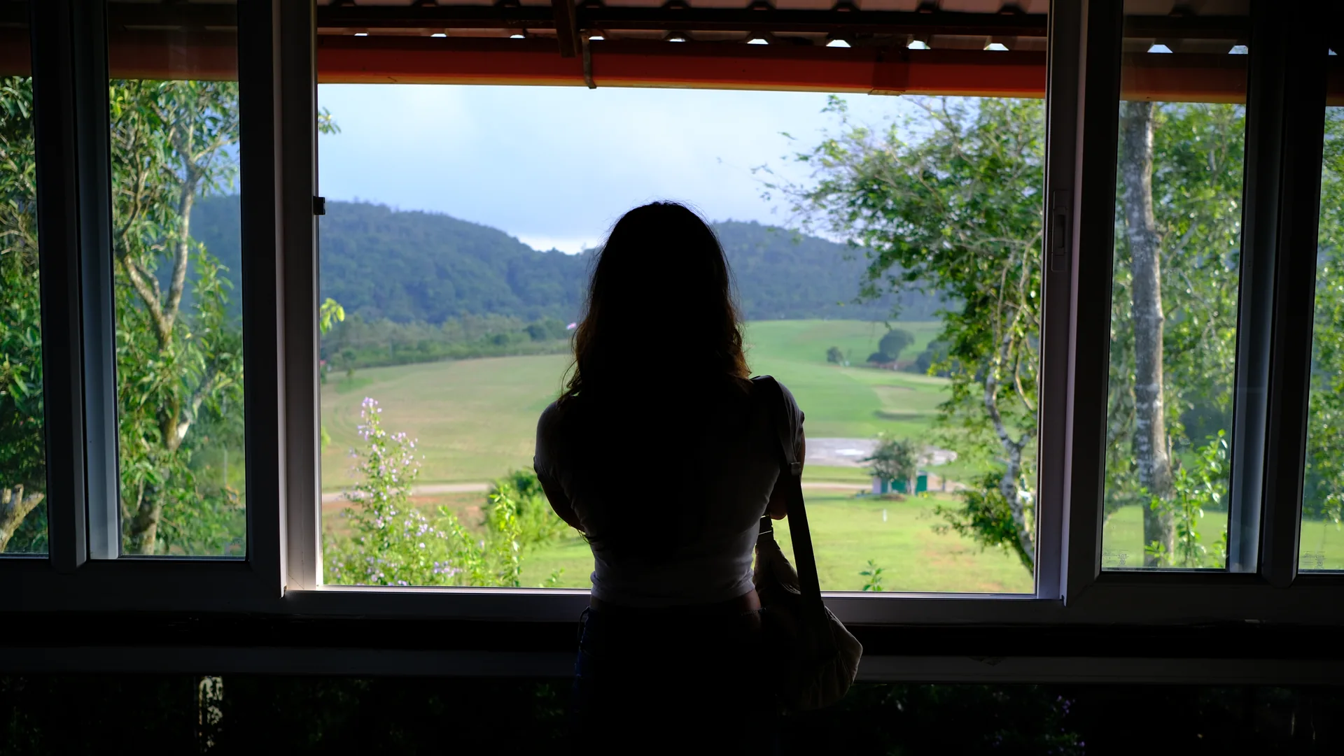 Looking out over the valley in Coorg